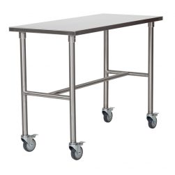 Table d’examen avec base tubulaire