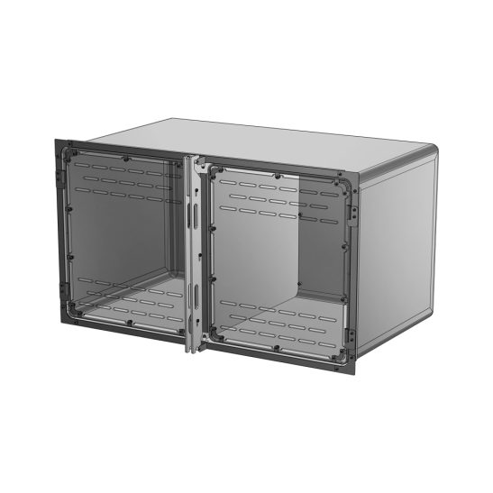 Tobyguard Double Door Stainless Steel Cages - Polycarbonate Doors