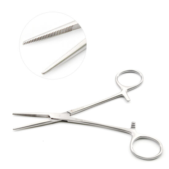 Pince Kelly, 5 1/2" Droite