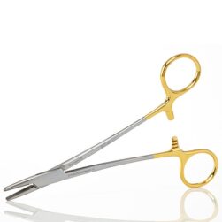 Porte-aiguille Mayo Hegar dentelé 6" en carbure de tungstène