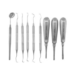 Ensemble d'instruments parodontaux